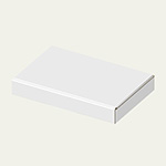ピーラー梱包用ダンボール箱 | 197×125×27mmでN式簡易タイプの箱  1