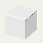 茶碗蒸し器梱包用ダンボール箱 | 95×95×95mmでN式簡易タイプの箱 1