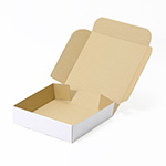 オーブンストーブ用ピザストーン梱包用ダンボール箱 | 275×265×70mmでN式簡易タイプの箱 0