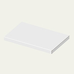 団扇（うちわ）梱包用ダンボール箱 | 430×270×27mmでN式簡易タイプの箱 1