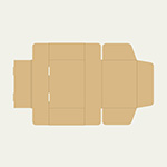 ポシェット梱包用ダンボール箱 | 200×145×70mmでN式簡易タイプの箱 2