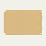 334×242×28mmでN式簡易タイプの箱 2