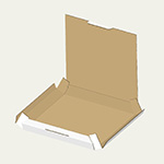 直径40cm(16インチ)のLサイズ用ピザ箱｜420×420×50mmでピザ箱タイプの箱 0