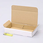 アームウォーマー・アームカバー梱包用ダンボール箱 | 240×100×40mmでN式差込タイプの箱 0