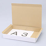 袋帯・名古屋帯梱包用ダンボール箱 | 550×350×75mmでN式差込タイプの箱 0