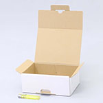 パーツケース梱包用ダンボール箱 | 188×131×73mmでN式差込タイプの箱 0