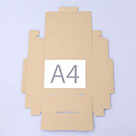 スリッパ・ルームシューズ梱包用ダンボール箱 | 354×252×120mmでN式差込タイプの箱 2