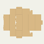 カトラリーケース梱包用ダンボール箱 | 295×105×105mmでN式差込タイプの箱 2