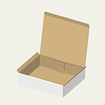 洗濯カゴ梱包用ダンボール箱 | 414×330×99mmでN式差込タイプの箱 0