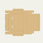 コンロコーナーラック梱包用ダンボール箱 | 315×195×59mmでN式差込タイプの箱 2
