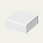 フルーツ容器梱包用ダンボール箱 | 154×128×52mmでN式差込タイプの箱 1