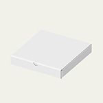 満月皿（7寸）梱包用ダンボール箱 | 223×223×34mmでN式差込タイプの箱 1