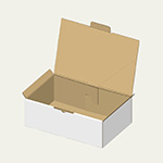 雪平鍋梱包用ダンボール箱 | 387×240×130mmでN式差込ジッパー付きの箱 0