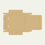 餅網梱包用ダンボール箱 | 201×189×29mmでN式差込タイプの箱 2