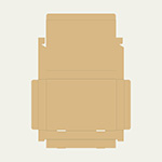 アンダーアーマー梱包用ダンボール箱 | 317×224×35mmでN式差込タイプの箱 2