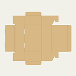 カードラック梱包用ダンボール箱 | 217×127×76mmでN式差込タイプの箱 2