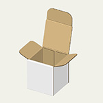 ハロゲンランプ梱包用ダンボール箱 | 63×63×70mmでN式差込タイプの箱 | ルービックキューブの梱包にも 0