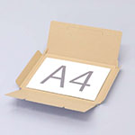 バットアミ梱包用ダンボール箱 | 315×230×10mmでたとう式タイプの箱  0