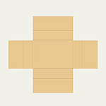 260×185×57ｍｍでたとう式タイプの箱 2