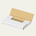 サインプレート梱包用ダンボール箱 | 211×121×16mmでたとう式タイプの箱 0