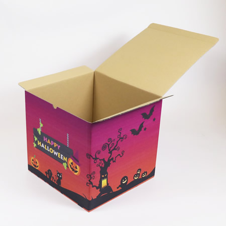 ハロウィン装飾】店頭ディスプレイ用ダンボール箱｜格安価格の