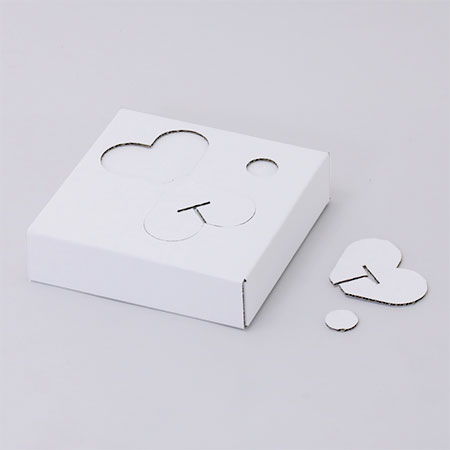 ハート型サプライズボックス｜格安価格のダンボール(段ボール