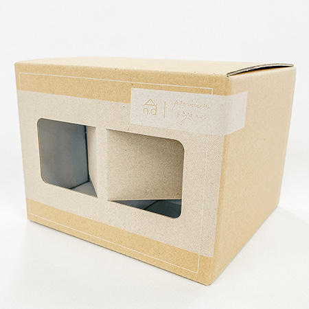 梅ジャム梱包用窓付きオリジナルダンボール箱｜格安価格のダンボール