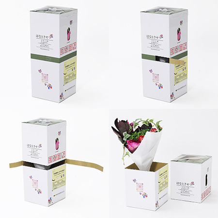 お花の定期便用箱｜格安価格のダンボール(段ボール)通販・購入・販売