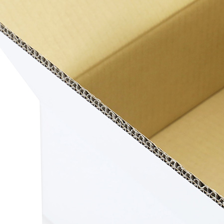 白色】強化ダンボール箱（Wフルート8mm厚）｜格安価格のダンボール