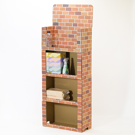 店頭・特設コーナー用ダンボール什器のオリジナル製作｜格安価格の