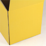 全面黄色ベタ印刷ディスプレイ箱 1