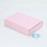 アパレルショップの夏のスペシャルボックスのオリジナル製作 | 両面カラーダンボール(ピンク) 3