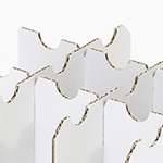 はちみつ発送用ダンボール箱(瓶12本梱包用)のオリジナル製作