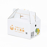 みかん3kg用持ち手付きオリジナルダンボール箱