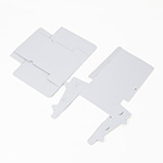 アンケート用紙スタンド付き回収ボックスのオリジナル製作｜店舗・展示会での卓上カタログスタンドとしても 3