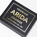 高級感のあるギフトボックス（お歳暮の有田みかん用）