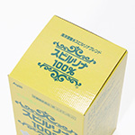 商品パッケージをそのまま大きくした店舗ディスプレイのオリジナルダンボール製作事例 3