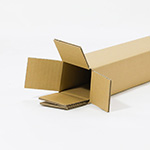 ダンベルシャフト梱包用ダンボール箱のオリジナル製作 3