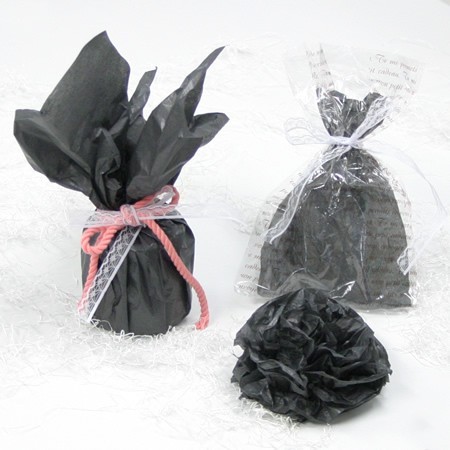 柔らかい色付き紙 バッグや靴の包みに色薄葉紙 ブラック 梱包材 緩衝材通販の アースダンボール