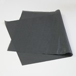 柔らかい色付き紙。バッグや靴の包みに色薄葉紙(ブラック) 0