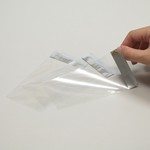 簡単封緘OPP袋。テープ付透明封筒（名刺サイズ） 3