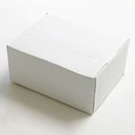 白い箱の封緘に適したホワイトクラフトテープ。50巻入りケース買い 2