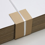 食い込み傷が付くのを防止するダンボール製の当て紙(エッジボード) 0