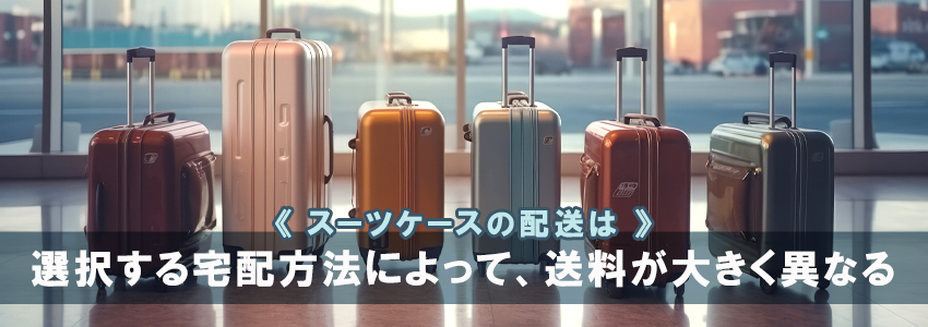 スーツケースを宅配便で送る場合の送料｜梱包方法も紹介