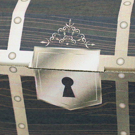 【宅配60サイズ】宝箱ダンボール(フルカラー)-7