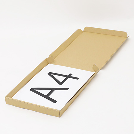 【A4/厚さ3cm/両面茶】タテ開きタイプ ゆうパケット対応-2