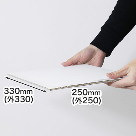 【表白】宅配60ペッタンコ 2つ折りダンボール板(メール便対応)-1