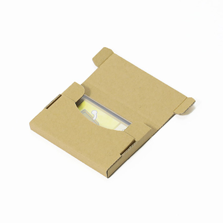 【名刺・トレカ対応】小物用ダンボール箱 手のひらサイズ(茶)-3