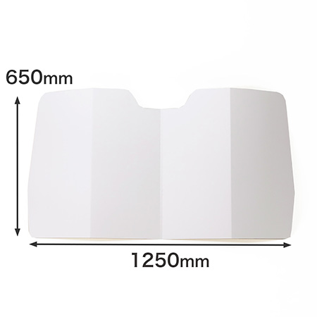 ダンボール製サンシェード 4つ折りタイプ-1