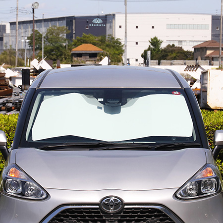 ダンボール製サンシェード 4つ折りタイプ-6